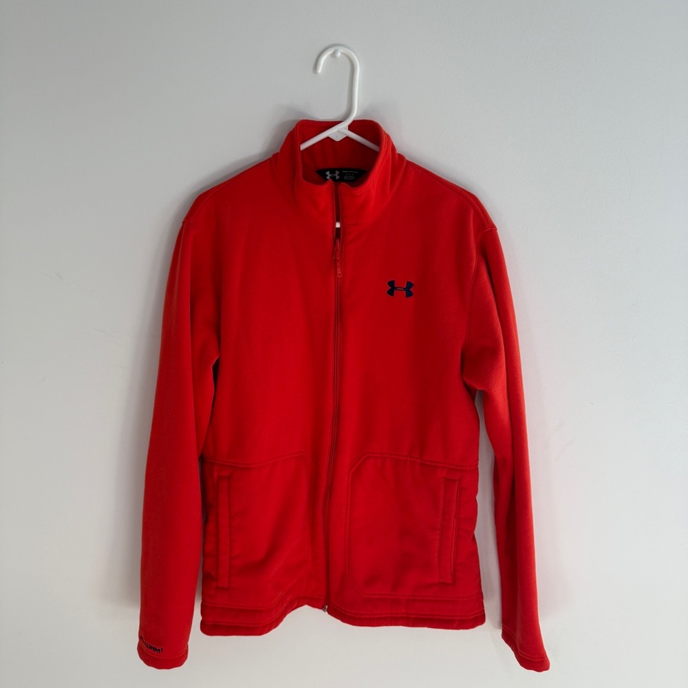 Under Armour Red Fleece Jacket